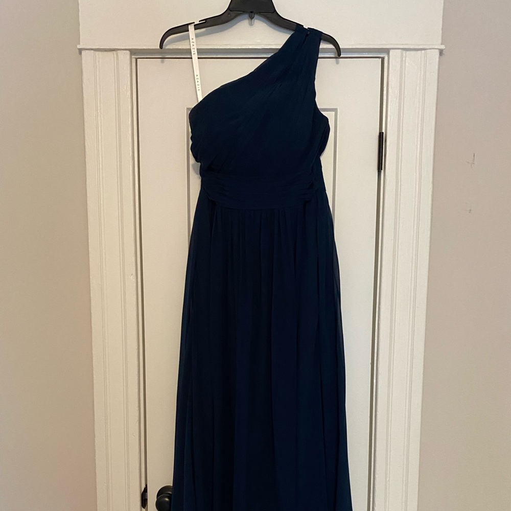 Azazie Molly Dark Navy